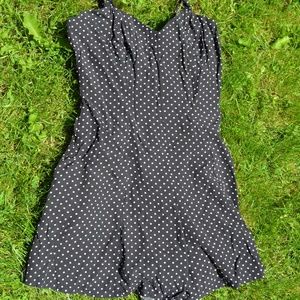 Vintage Style Polka Dot Romper